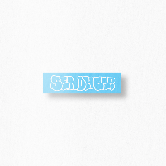 GRAFF BUBBLE LETTER STICKER